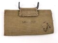 U.S. WWII Bandage pouch. Khaki, dated 1942, used