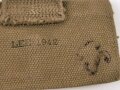 U.S. WWII Bandage pouch. Khaki, dated 1942, used