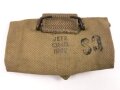 U.S. WWII Bandage pouch. Khaki, dated 1942, used