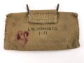 U.S. WWII Bandage pouch. Khaki, dated 1941, used