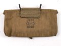 U.S. WWII Bandage pouch. Khaki, dated 1942, used