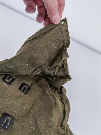 Tasche für den A-Rahmen der Wehrmacht, defekt und ungereinigt