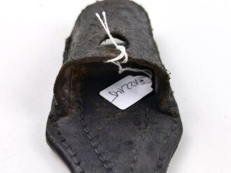 1.Weltkrieg, Koppelschuh für z.B. 98/05, SG 71. Leder angetrocknet, gebraucht