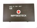 Bundeswehr, leerer Kasten "Impfbesteck" Maße 49 x 28 x 16cm