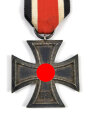 Eisernes Kreuz 2. Klasse 1939 am Band, Hakenkreuz mit voller Schwärzung, ungereinigtes Stück