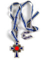 Ehrenkreuz der Deutschen Mutter ( Mutterkreuz ) in Bronze am Band