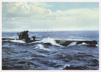 Ansichtskarte "Deutsche U- Boote jagen auf den...