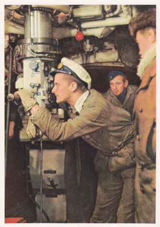 Ansichtskarte "Deutsche U-Boote jagen auf den...