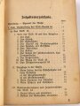 Beschreibung, Handhabung und Bedienung des M.G. 34 als leichtes M.G., schweres M.G und in der Flaugabwehr, 1940, 212 Seiten, DIN A6, stark gebraucht