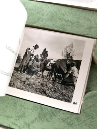 Raumbildalbum "Der Kampf im Westen" komplett mit allen Bildern und der Brille. Im  seltenen Schutzumschlag