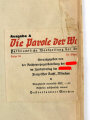 Die Parole der Woche, Wandzeitung "13 Millionen Bruttoregistertonnen" Folge 39 vom 24. September 1941, stark gebraucht und gefaltet, Maße 83x120 cm