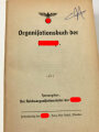 Organisationsbuch der NSDAP, 7.Auflage 1943. Einband defekt, sonst gut