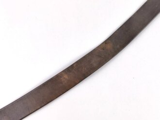 Koppelriemen Wehrmacht , frühes Stück mit Aluminiumgegenhalt, Gesamtlänge 105cm