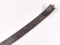 Koppelriemen Wehrmacht , frühes Stück mit Aluminiumgegenhalt, Gesamtlänge 105cm