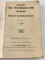 "Der Dienstunterricht im Heere, Ausgabe für den Nachrichtensoldaten" Jahrgang 1941, 385 Seiten, DIN A5, stark gebraucht