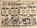 Völkischer Beobachter, kostenlose Sonderausgabe, "Die Parole am 10. April:" 1938