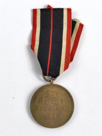 Kriegsverdienstmedaille 1939 am Band, guter Zustand