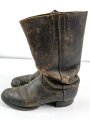 1.Weltkrieg, Paar Marschstiefel für Mannschaften. getragenes, ungereinigtes Paar in gutem Gesamtzustand. Sohlenlänge 27,5cm,