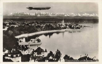Ansichtskarte "Friedrichshafen am Bodensee" mit...