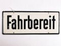 Schild für KFZ Instandsetzungseinheiten der Wehrmacht 10 x 25cm