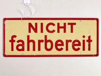 Schild für KFZ Instandsetzungseinheiten der...