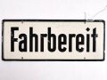 Schild für KFZ Instandsetzungseinheiten der Wehrmacht 10 x 25cm