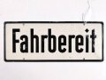 Schild für KFZ Instandsetzungseinheiten der Wehrmacht 10 x 25cm