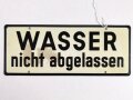 Schild für KFZ Instandsetzungseinheiten der Wehrmacht 10 x 25cm