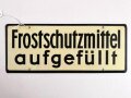 Schild für KFZ Instandsetzungseinheiten der Wehrmacht 10 x 25cm