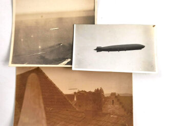 3 Stück Fotos Luftschiff, Maße von 5 x8,5 bis...