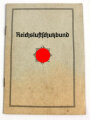 Reichsluftschutzbund Landesgruppe Hessen/Rheinland-Süd "Mitgliedsausweis", Mitglied seit 1936