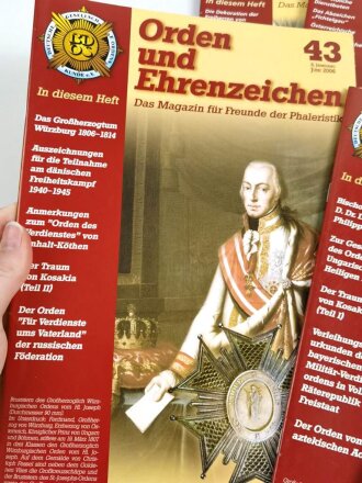 "Orden und Ehrenzeichen, Das Magazin für...