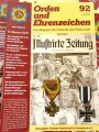 "Orden und Ehrenzeichen, Das Magazin für Sammler und Forscher" Ausgabe 90-99, minimal gebraucht