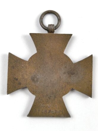 Ehrenkreuz für Kriegsteilnehmer mit Hersteller R.V.1. Pforzheim