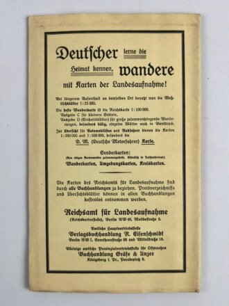 Reichskarte, Einheitsblatt 129, Saarburg im Rheinland - Birkenfeld - Saarlouis