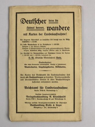 Reichskarte, Einheitsblatt 46, Oldenburg - Leer - Cloppenburg
