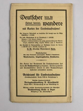 Reichskarte, Einheitsblatt 43, Dtsch. Enlau - Osterode i. Oftpr. - Soldau