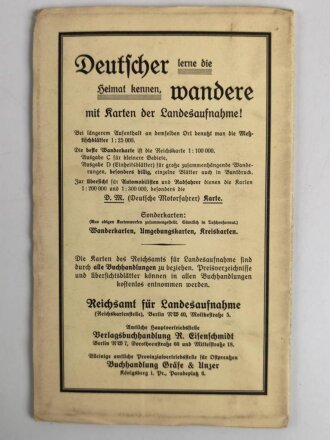 Reichskarte, Einheitsblatt 130, Kusel - Kirchheimbolanden - Kaiserslautern - Neustadt a. d. W.