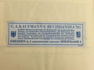 Reichskarte, Einheitsblatt 84, Paderborn - Arolsen