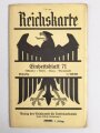 Reichskarte, Einheitsblatt 71, Münster i. Westf. - Iburg - Warendorf