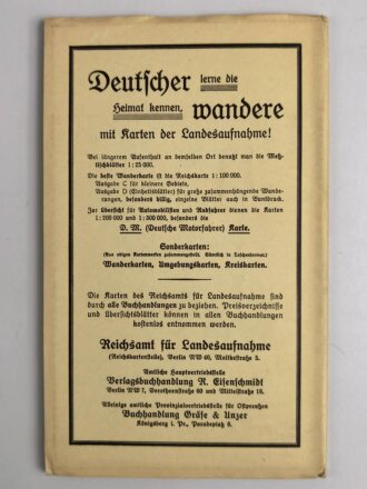 Reichskarte, Einheitsblatt 31b, Wilhelmshaven - Aurich