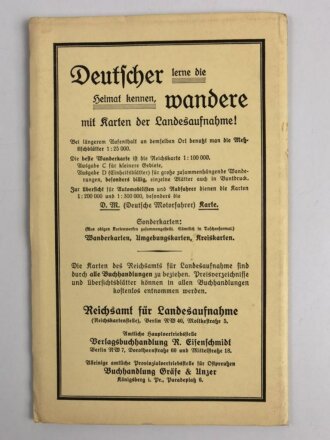 Reichskarte, Einheitsblatt 17, Cuxhaven - Heide