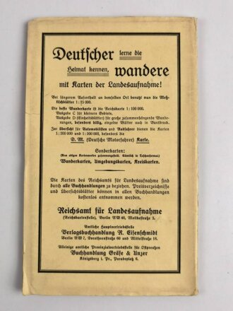 Reichskarte, Einheitsblatt 3, Flensburg - Insel Alsen