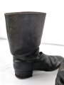 Paar Marschstiefel für Mannschaften der Wehrmacht. Stark getragen, ungereinigt, Sohlenlänge 29,5cm