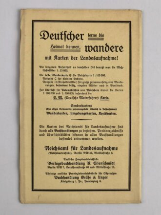 Reichskarte, Einheitsblatt 60, Diepholz - Nienburg - Minden