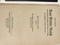 "Das Dritte Reich" Gerd Rühle, Dokumentarische Darstellung des Aufbaues der Nation, das dritte Jahr 1935.Gebraucht