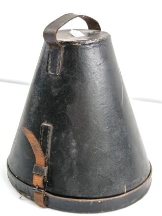 Kaiserreich, Koffer für eine Pickelhaube. Gebraucht, Höhe 27cm