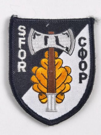 NATO, Abzeichen/ Patch, " SFOR / Nato für...