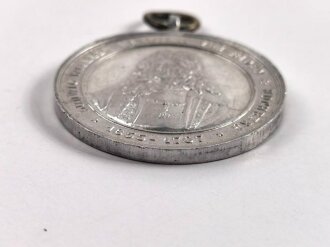 Medaille aus Leichtmetall "Markgraf von Baden " 1882-1902, Durchmesser 39mm