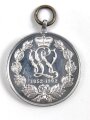 Medaille aus Leichtmetall "Markgraf von Baden " 1882-1902, Durchmesser 39mm